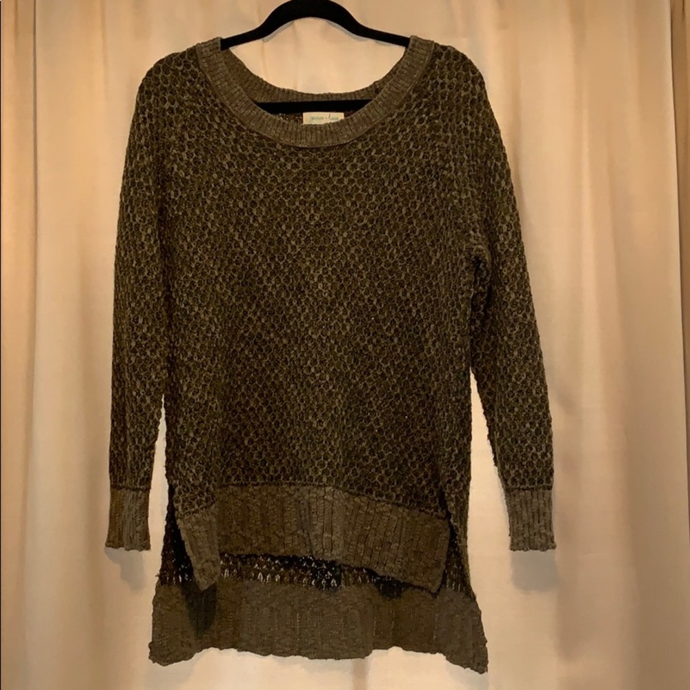 Olive Green Grace & Lace Sweater